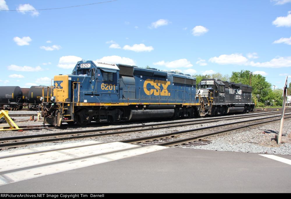 CSX 6201, NS 5802